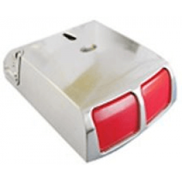 Elmdene ELM-PA-G3-SS Stainless Steel Grade 3 PA Button Double Push Elmdene ELM-PA-G3-SS Stainless Steel Grade 3 PA Button Double Push